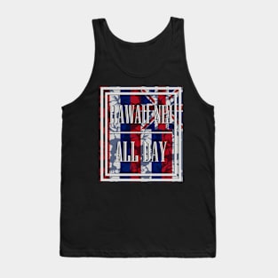 HNAD Floral State Flag by Hawaii Nei All Day Tank Top